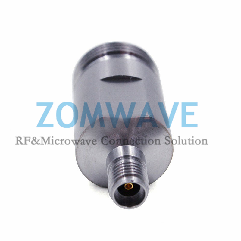 3.5mm Female to N Type Female Stainless Steel Adapter, 18GHz