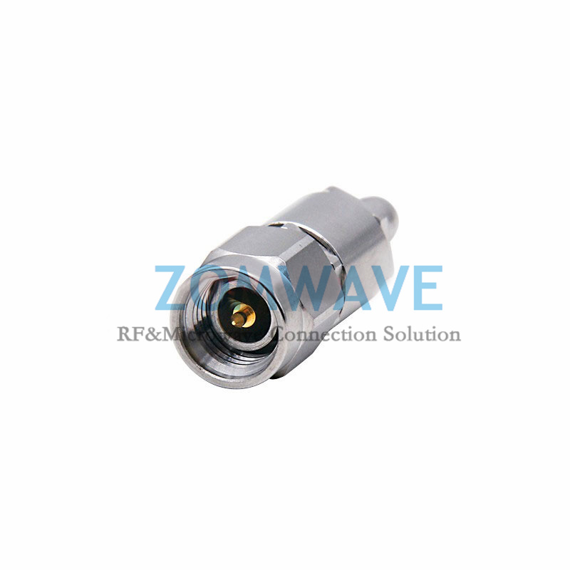 3.5mm Male to SBMA Male Stainless Steel Adapter, 18GHz