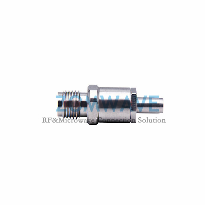 3.5mm Female to SBMA Male Stainless Steel Adapter, 18GHz
