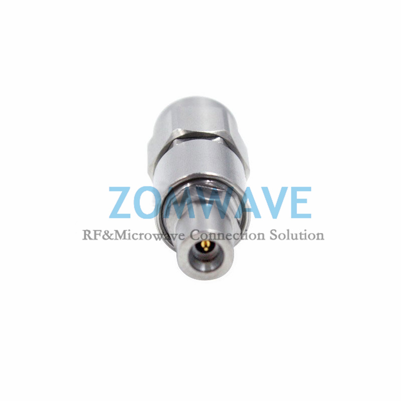 2.92mm Male to Mini SMP (SMPM/GPPO) Male Stainless Steel Adapter, 40GHz