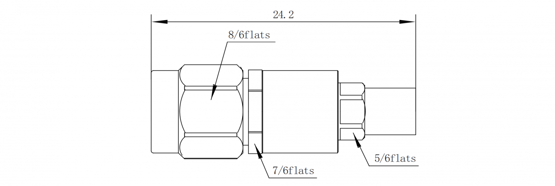 mini smp adapter, mini smp male adapter, gppo adapter