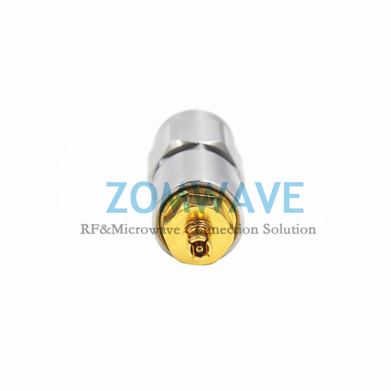 2.92mm Male to Mini SMP (SMPM/GPPO) Female Stainless Steel Adapter, 40GHz