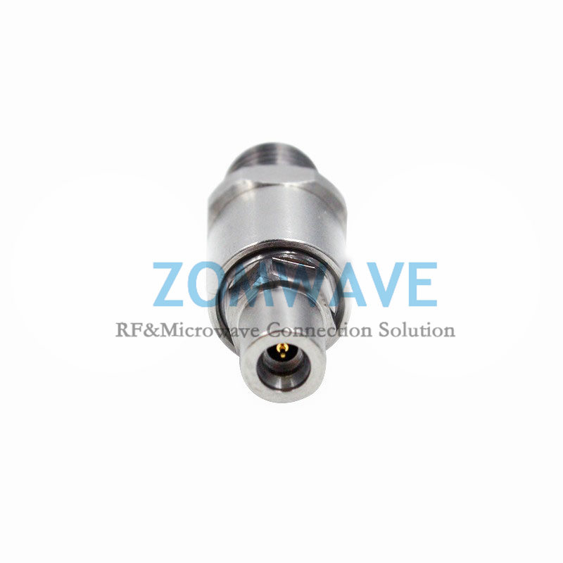 2.92mm Female to Mini SMP (SMPM/GPPO) Male Stainless Steel Adapter, 40GHz