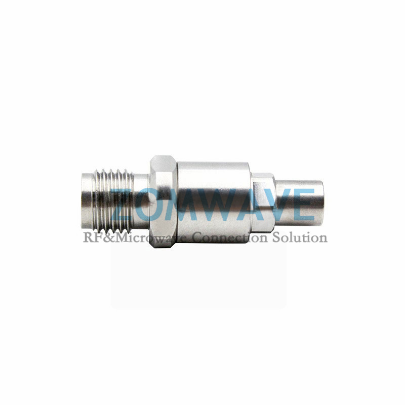 2.92mm Female to Mini SMP (SMPM/GPPO) Male Stainless Steel Adapter, 40GHz