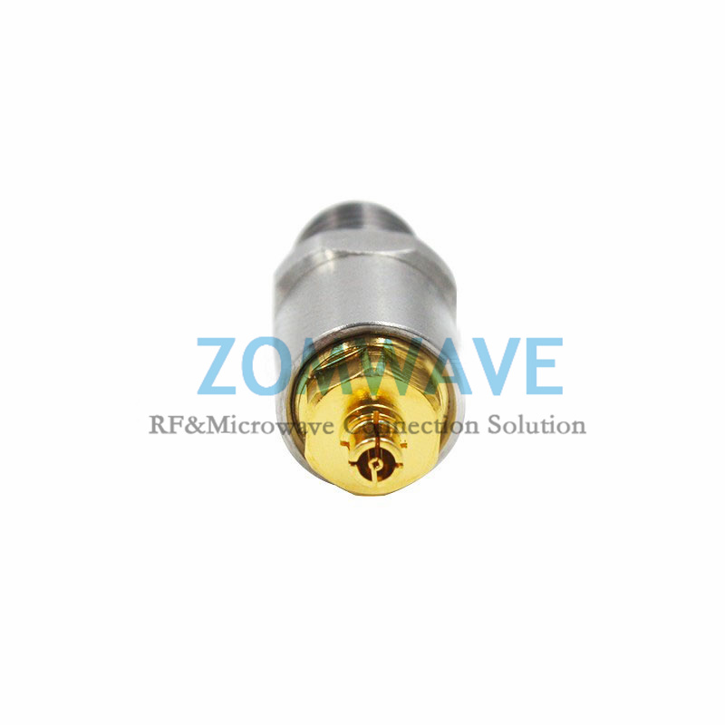 2.92mm Female to Mini SMP (SMPM/GPPO) Female Stainless Steel Adapter, 40GHz