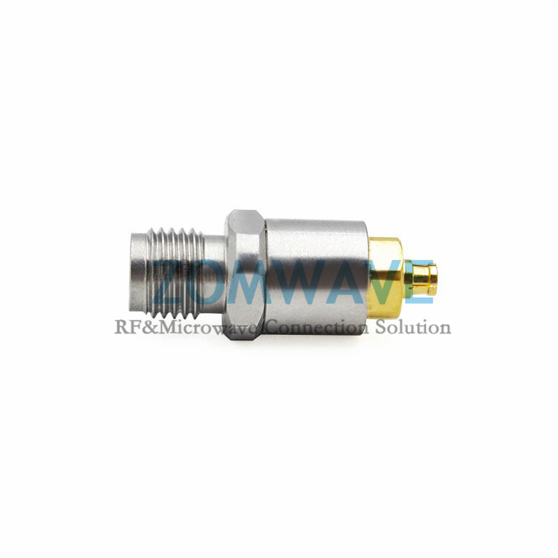 2.92mm Female to Mini SMP (SMPM/GPPO) Female Stainless Steel Adapter, 40GHz