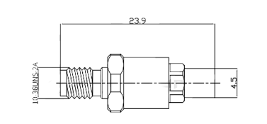 mini smp adapter, mini smp male adapter, gppo adapter