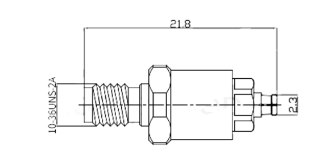 mini smp female adapter, gppo female adapter, smpm female adapter