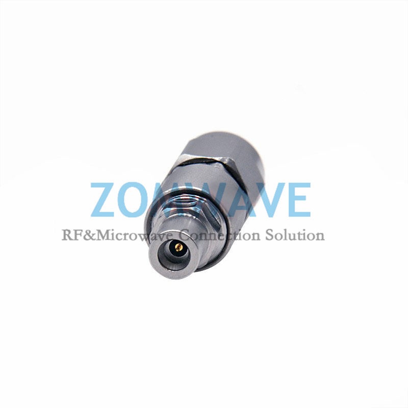 SMA Male to Mini SMP (SMPM/GPPO) Male Stainless Steel Adapter, 18GHz