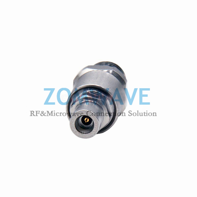 SMA Female to Mini SMP (SMPM/GPPO) Male Stainless Steel Adapter, 18GHz