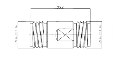 type n adapter, n female adapter, type n female