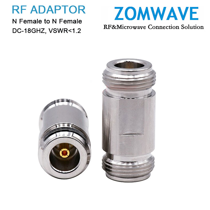 N Type Female to N Type Female Adapter, 18GHzN Type Female to N Type Female Adap