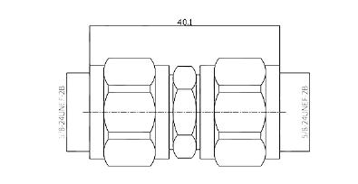 n male adapter, type n male adapter, caoxial adapter, custom rf adapter