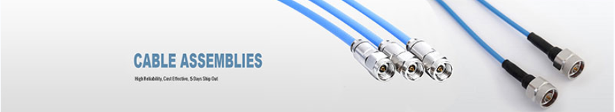 rf test cables, vna test cables, custom rf cables