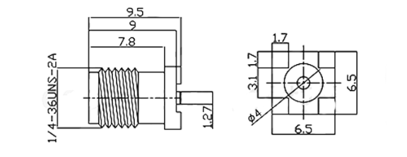 sma connector, sma female connector, sma jack, rf connector