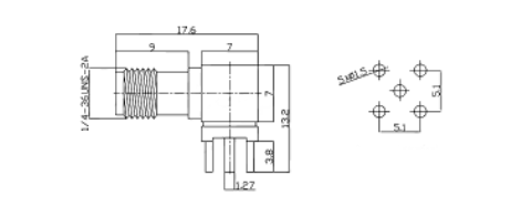 sma connector, sma female connector, sma rf connector