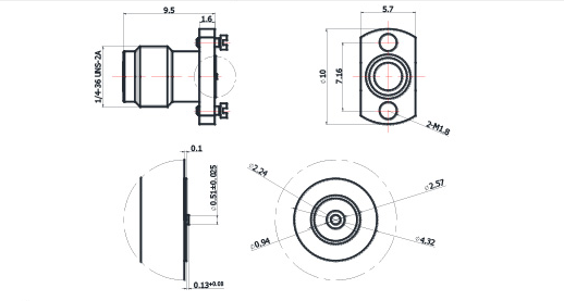 sma connector, sma female connector, custom rf cables