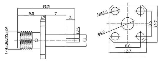 sma connector, sma female connector, custom rf connector