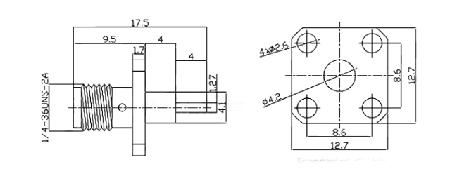 sma connector, sma female connector, custom rf connector