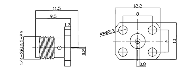 sma connector, sma female connector, custom rf connector