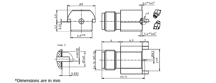 2.92 mm conenctor, 2.92 mm female connector, coaxial cable supplier