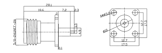 n connectors, type n connectors, coaxial connectors