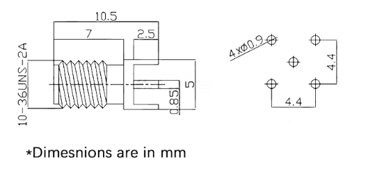 ssma connector, ssma female connector