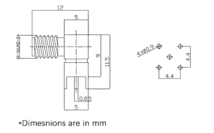 ssma connector, ssma female connector