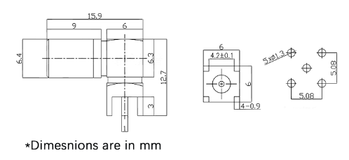 smb connector, smb female connector, smb rf connector