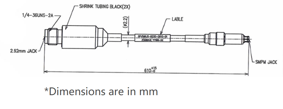 2.92mm cable, 2.92mm cable assembly, custom rf cables