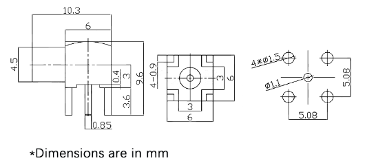 smp connector, smp male connector, smp male