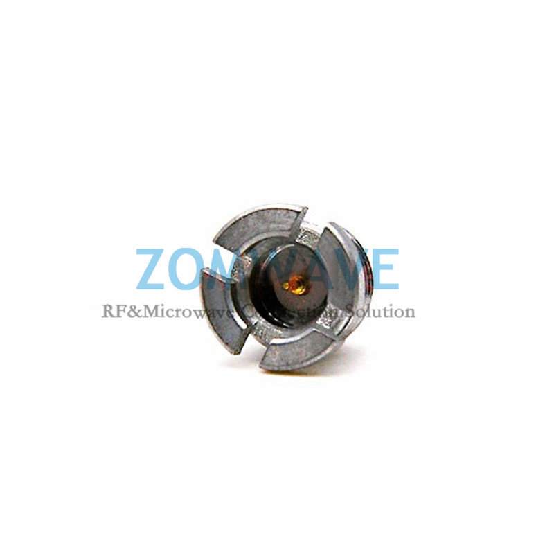 SMP(GPO) Male Stainless Steel Thread-In Terminal Connector (Full Detent), 18G
