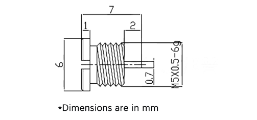 smp connector, smp male connector, smp male