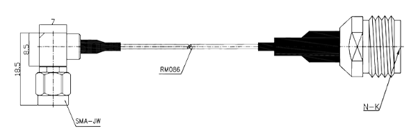 sma cable, sma cable assembleis, n female cable