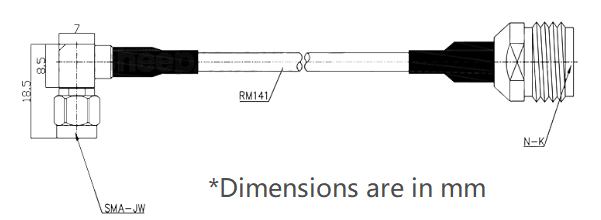 sma cable, type n cable assembly