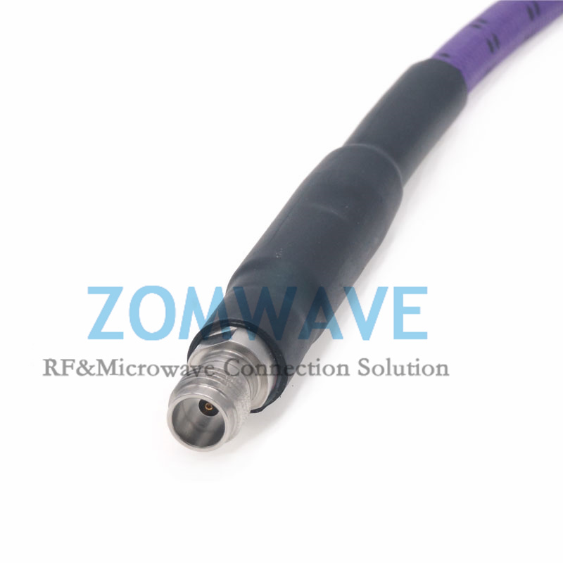 1.85mm Female to Female Mircrowave Test Cable, Low Loss Phase-Stable, 67GHZ