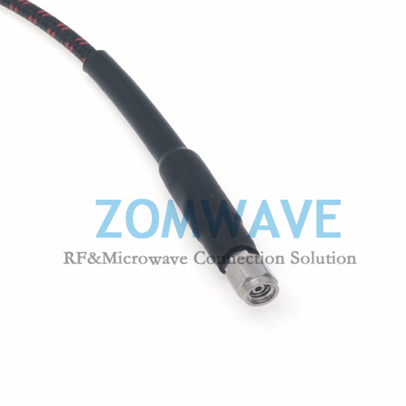 1.0mm Male to 1.0mm Male Mircrowave Test Cable, Low Loss Phase-Stable, 110GHz