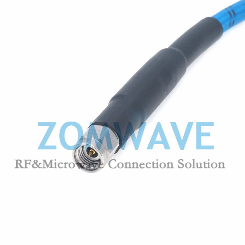 2.92mm Male to 2.92mm Male Mircrowave Test Cable, Low Loss Phase-Stable, 40GHz