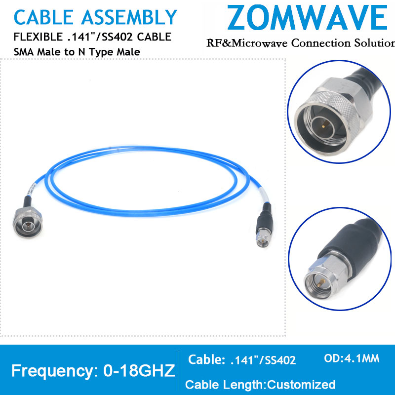 coaxial cable assemblies, custom rf cables, sma cables
