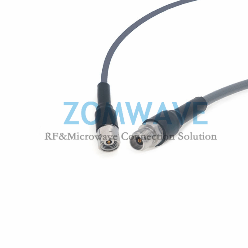 2.4mm Male to 2.92mm Female, Flexible ZCXN 3507 Cable, 40GHz