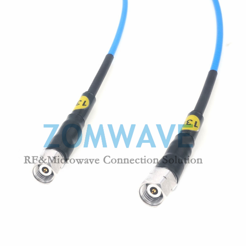 2.4mm Male to 2.4mm Male Phase Matched Cable Assembly, Low Loss Phase-Stable,50G