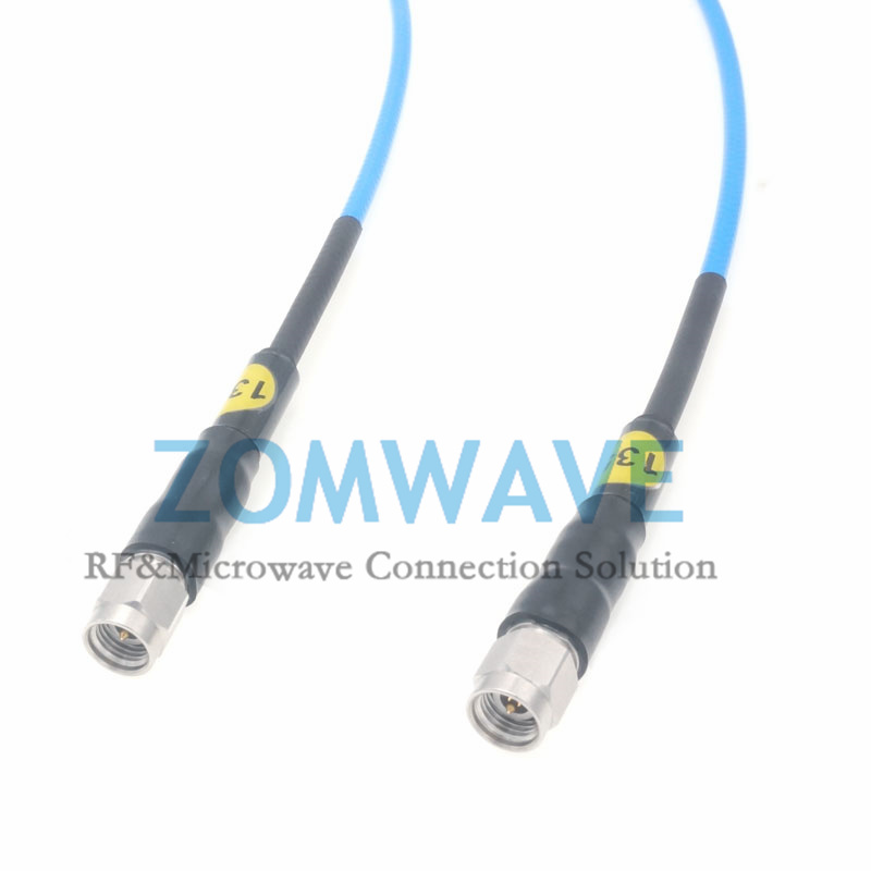 3.5mm Male to 3.5mm Male Phase Matched Cable Assembly,Low Loss Phase-Stable,30GH