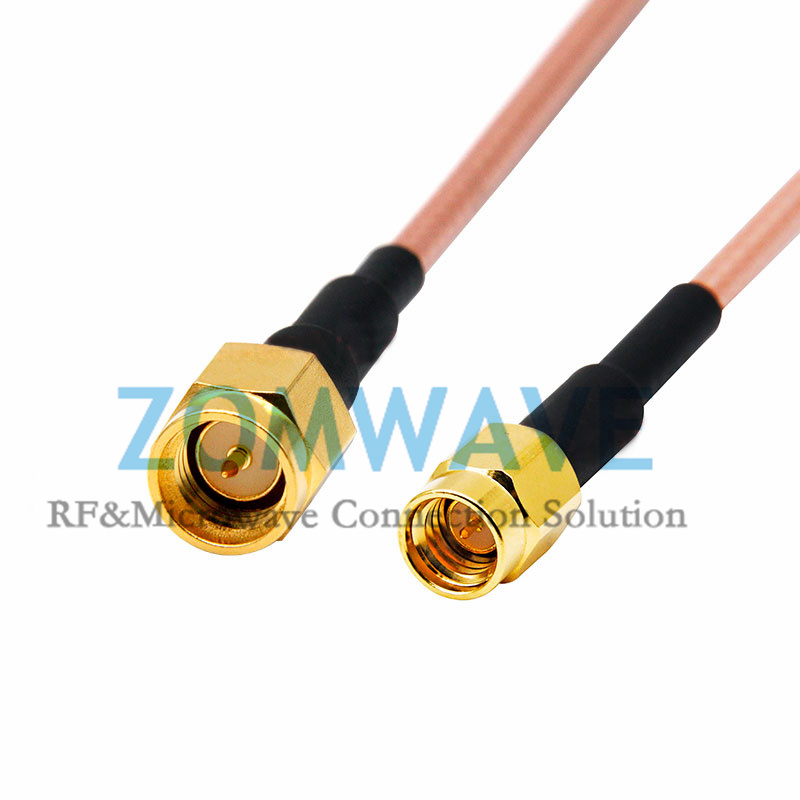 SMA Male to SSMA Male, RG316 Cable, 6GHz