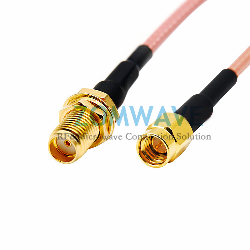 SMA Female Bulkhead to SSMA Male, RG316 Cable, 6GHz