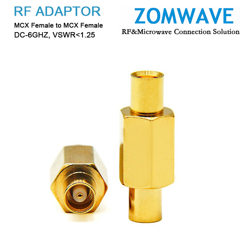 MCX Female to MCX Female Adapter, 6GHz