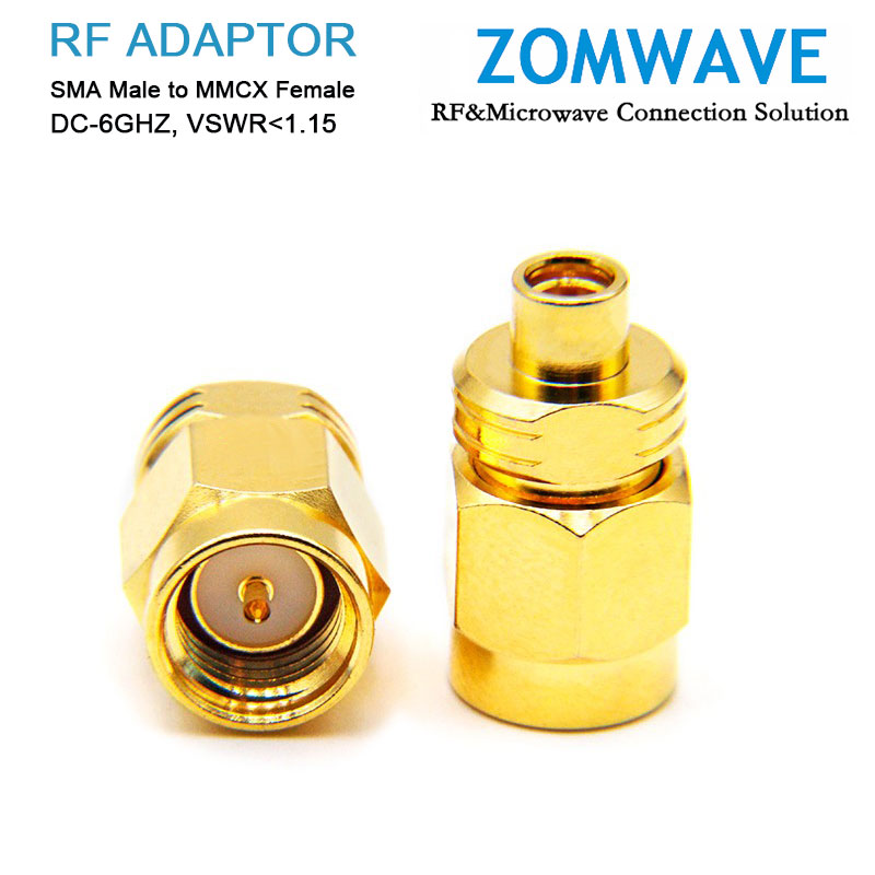 SMA Male to MMCX Female Adapter, 6GHz