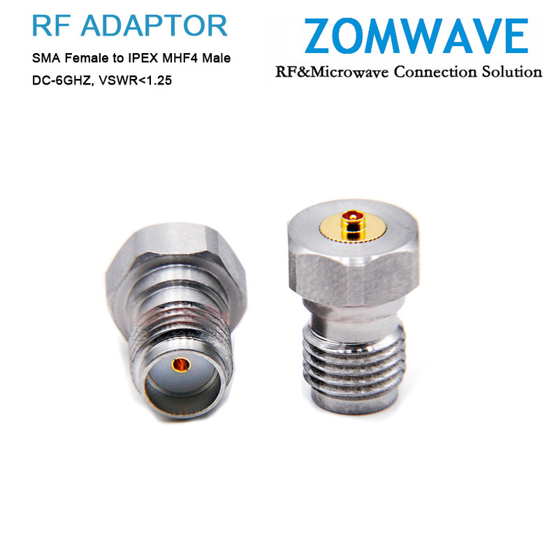 SMA Female to IPEX MHF4 Male Adapter, 6GHz