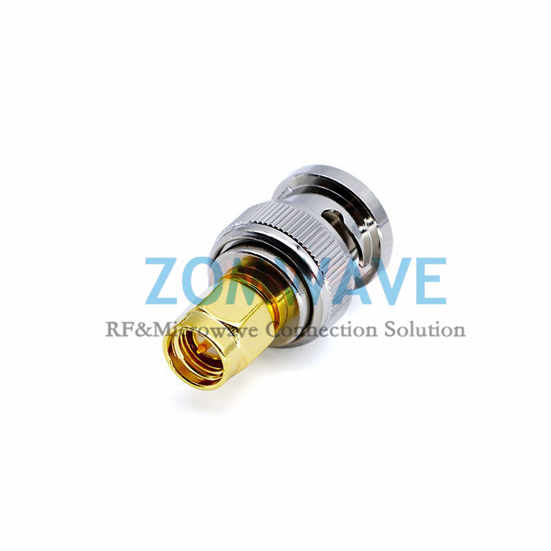 SMA Male to BNC Male Adapter, 4GHz