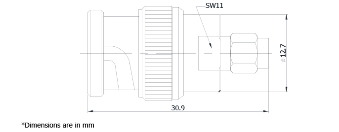 bnc adapter, bnc male adapter, sma adapter