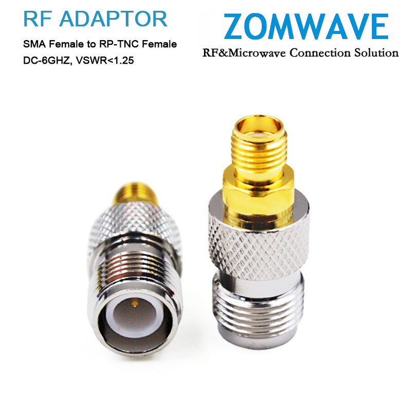 SMA Female to RP-TNC Female Adapter, 6GHz